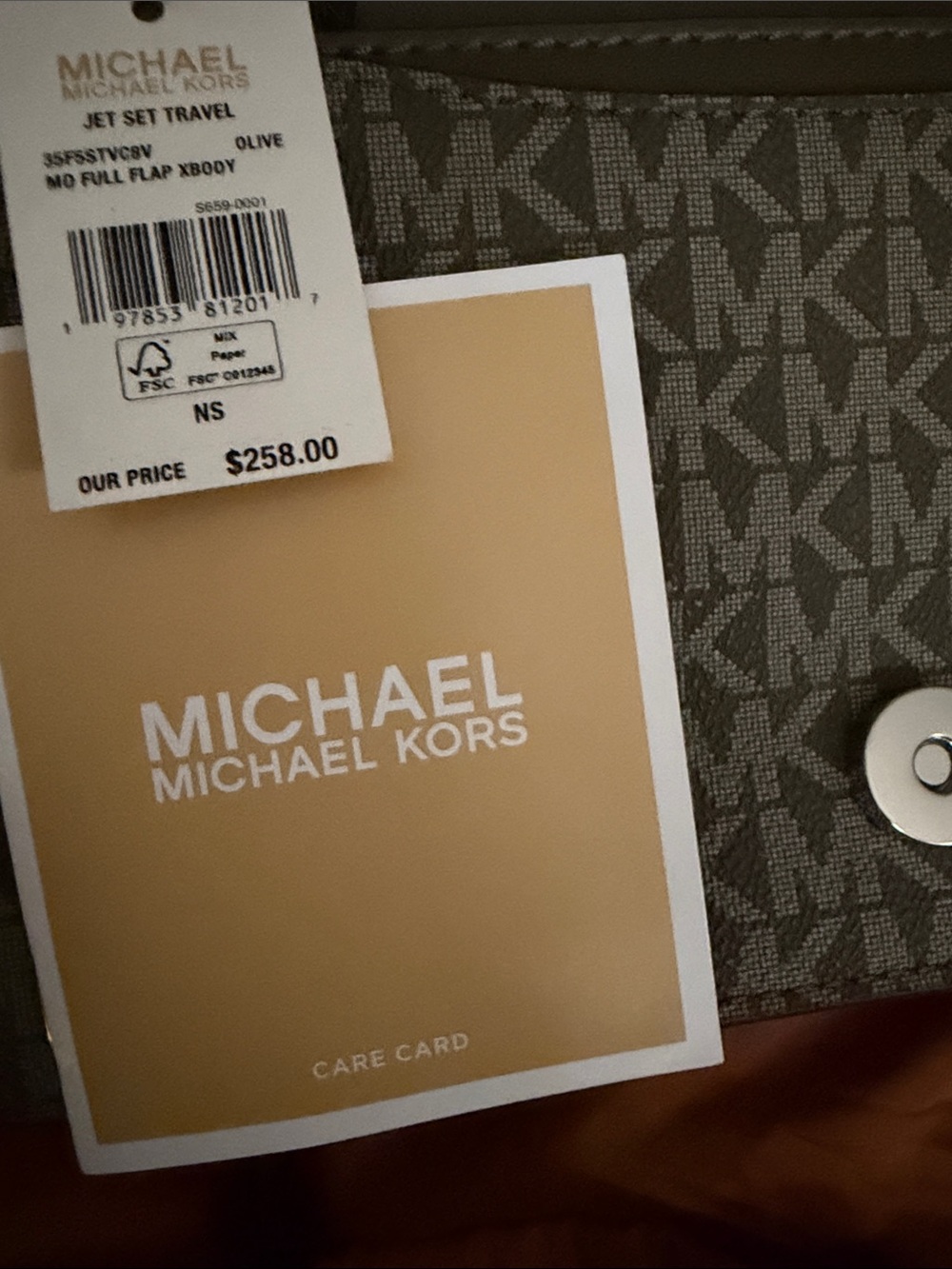 Michael Kors jet set travel crossbody - Picture 2 of 5